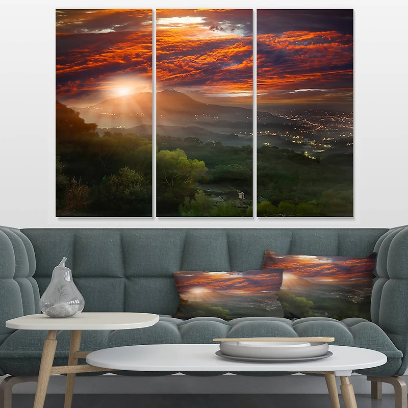 Designart - Guanyin Mountain Sunrise Taipei