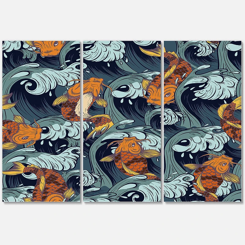 Designart - Japanese Koi Fish