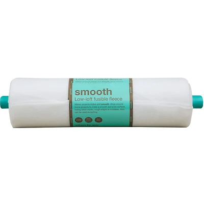 Smooth Low-Loft Fusible Fleece Roll, 44.5" x 6yd.
