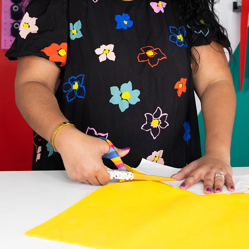 Created with Fiskars® 8" Sew Bold Scissors