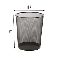 Honey Can Do 18L Mesh Metal Trash Can