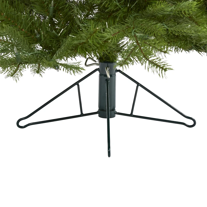 6ft. Pre-Lit Vienna Fir Artificial Christmas Tree, Warm White LED Lights