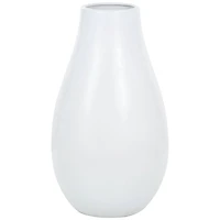 27.5" Ceramic Minimalistic Floor Vase