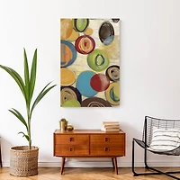 Cicle Party 24" x 36" Canvas Wall Art