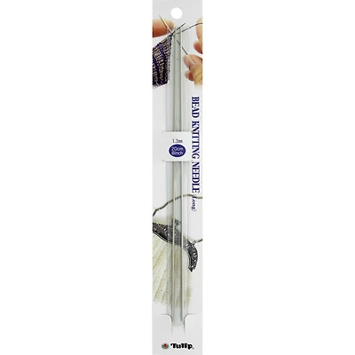 Tulip® 8" Long Bead Knitting Needles, 2ct. 