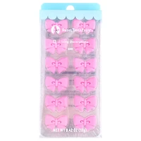 Sweet Tooth Fairy® Pink Bows Icing Decorations, 12ct.