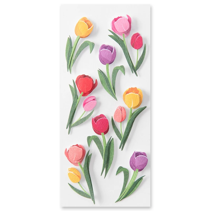 Tulip Floral Dimensional Stickers by Recollections™