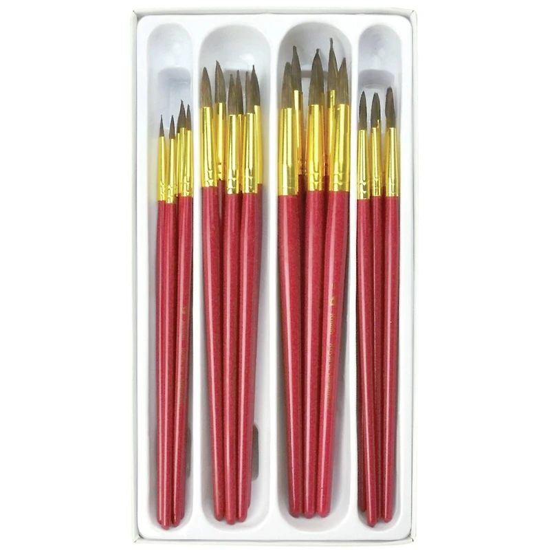 Royal & Langnickel® Camel Hair Brush Classroom Value Pack