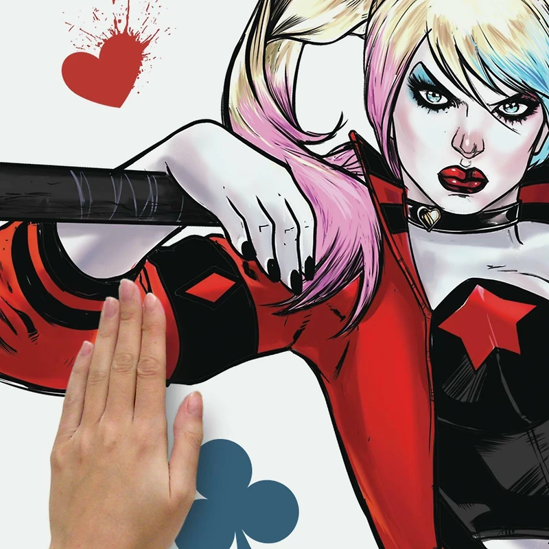 RoomMates Harley Quinn Peel & Stick Giant Wall Decals