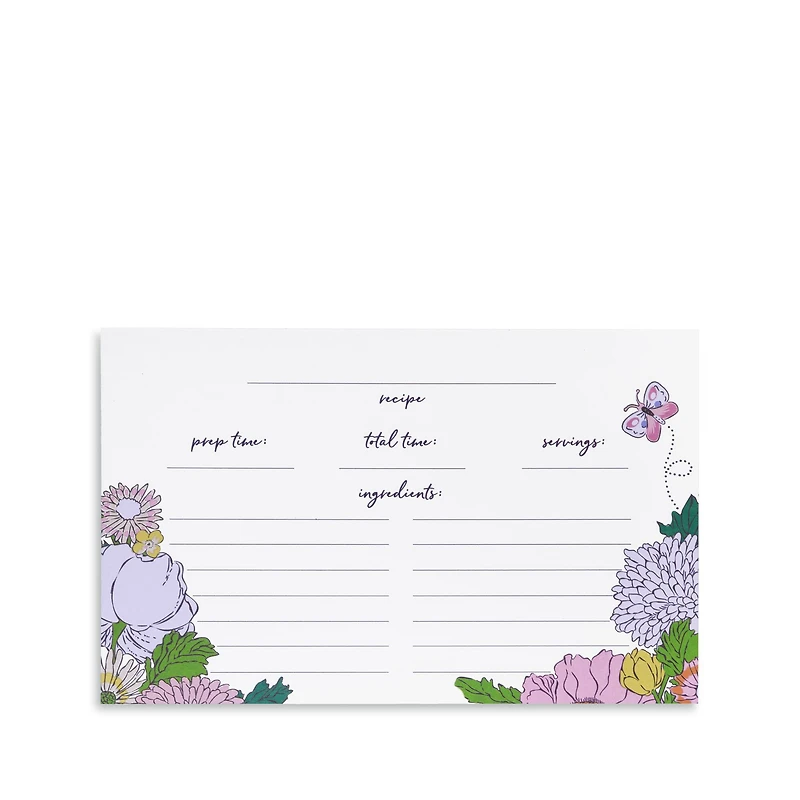 Vera Bradley® Bloom Boom Recipe Tin Box
