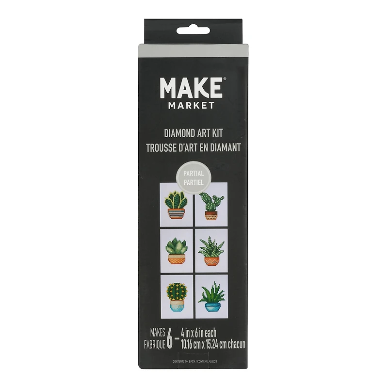 Succulent Diamond Art Kit by Make Market®