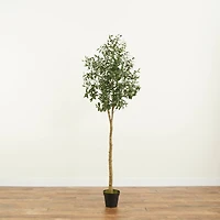 7ft. Potted Artificial Olive Tree