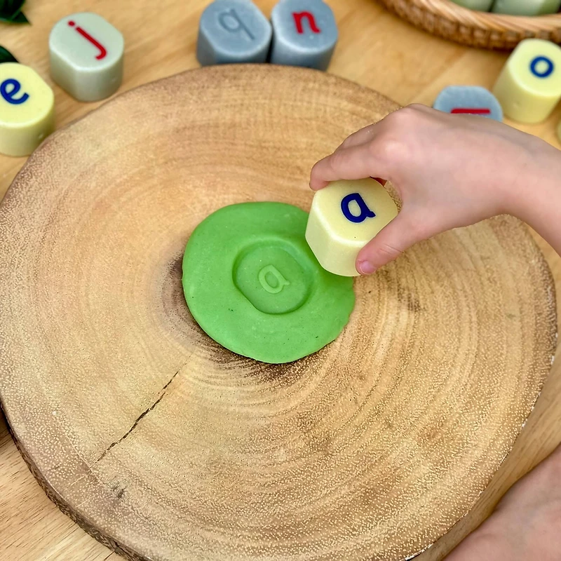 Yellow Door Lowercase Alphabet Stamping Stones