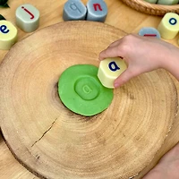 Yellow Door Lowercase Alphabet Stamping Stones