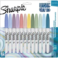 Mystic Gems Sharpie® Fine Point Permanent Markers, 12ct.