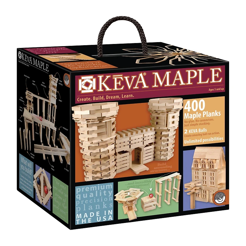 KEVA® Maple 400 Plank Set