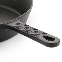 Spice by Tia Mowry Savory Saffron 12" Cast Iron Skillet with Pouring Spouts