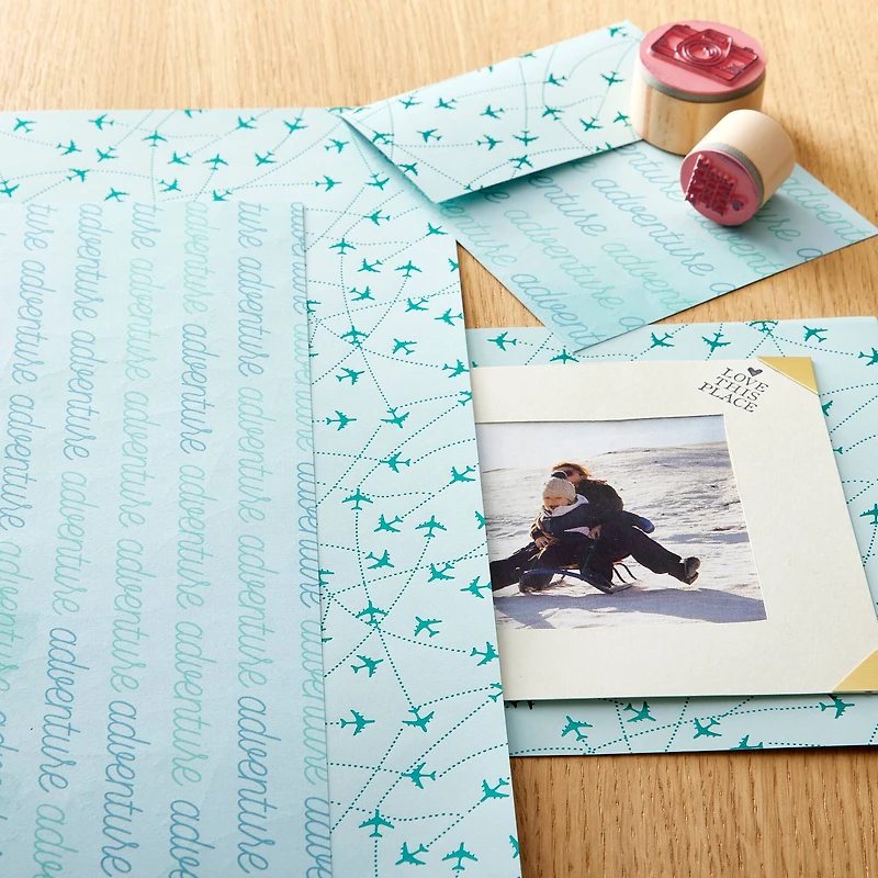 Airplane Paper by Recollections™, 12" x 12"