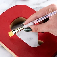 Soft-Grip Golden Taklon Glaze Wash Brush, 1/2"