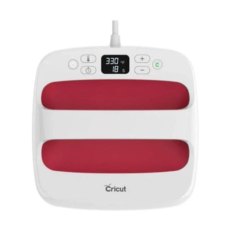 Cricut® Raspberry Mini™/EasyPress® 2 9" x 9" Heat Press & Accessories Bundle