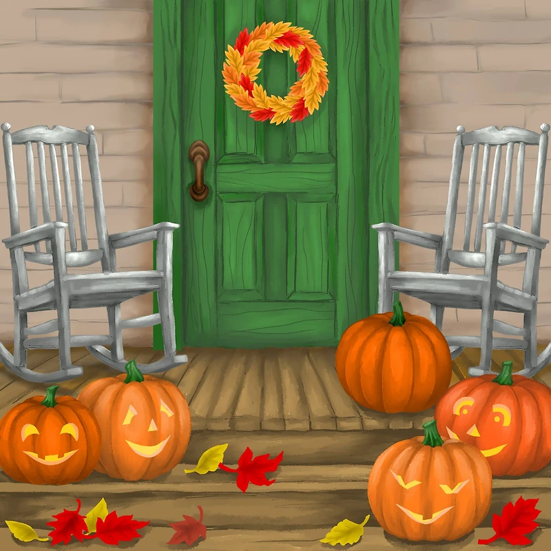 11" x 11" Harvest Porch Canvas Painting Kit by Craft Smart®