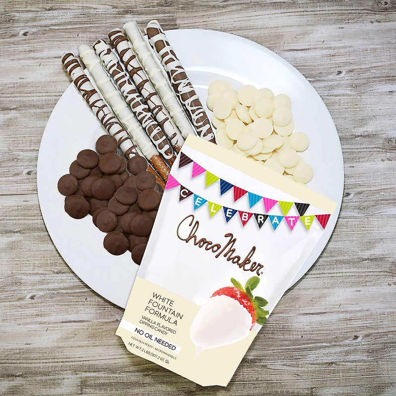 ChocoMaker® White Vanilla Fountain Formula Dipping Candy