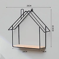 House Wall Hanging Bathroom Storage Cabinet