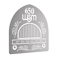 American Art Decor Grand Ole Opry WSM Radio Laser Cut Metal Plaque - 16" x 16"