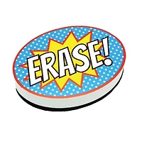 Ashley Productions Superhero Erase! Magnetic Whiteboard Eraser, 6ct.