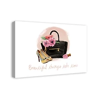 Beautiful Thinks take time 20" x 30" Canvas Wall Art