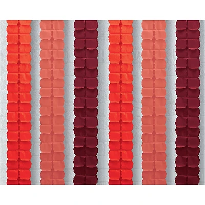 12ft. Red Leaf Tissue Paper Garlands by Celebrate It™