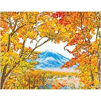 Diamond Dotz® Advanced Autumn Mountain Diamond Painting Kit