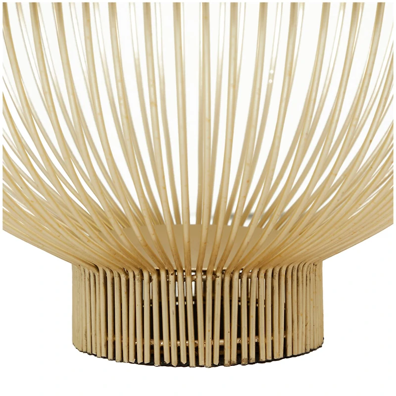 Gold Metal Caged Style Decorative Bowl Set