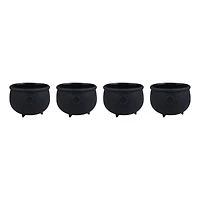 3.75" Black Cauldron Silicone Baking Cups, 4ct. by Makery™