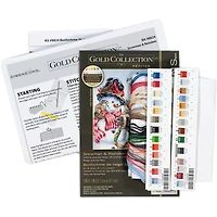 Dimensions® Snowman & Reindeer Counted Cross Stitch Kit