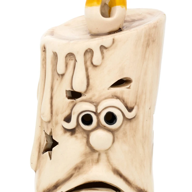 7" Ghostface White Candle with LED Lights