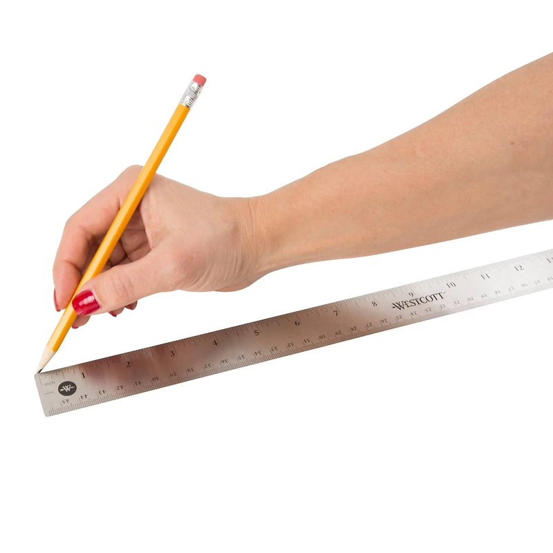 Westcott® 18" Stainless Steel Ruler