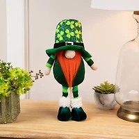 12.5" Standing Gnome Shamrock St Patrick's Day Decorative Figurine