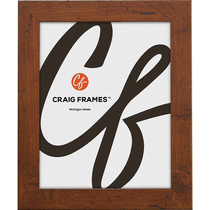 2 Pack Craig Frames Bauhaus 125 Dark Walnut Picture Frame
