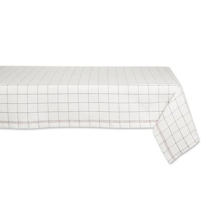Kitchen Windowpane Tablecloth 52" x 52"