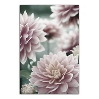 Lilac Dahlias 20" x 30" Canvas Wall Art