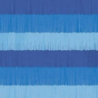 72" Blue Fringe Backdrop by Celebrate It™