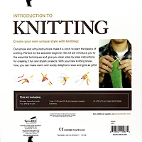 SpiceBox Introduction to Knitting Kit
