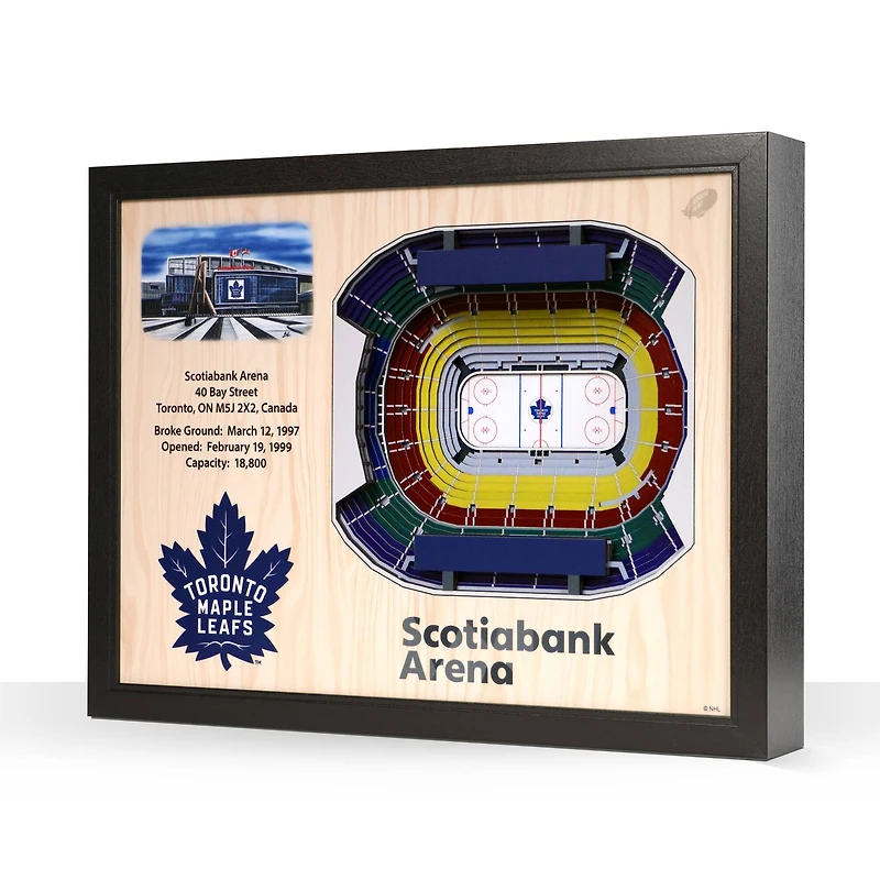 NHL 25-Layer StadiumView Wall Art