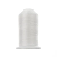 John Bead Good Thread White Bonded Nylon Beadweaving Thread, 547yd.