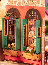 Rolife® Cheers Bar & Dining DIY Miniature House Kit