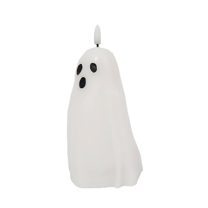 3.4" x 5.6" Ghost LED Wax Pillar Candle by Ashland®