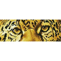 Diamond Dotz® Intermediate Leopard Spy Diamond Painting Kit