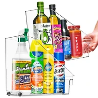 Sorbus Roll-Out Fridge Caddies, 2ct.