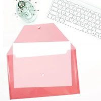 JAM Paper 9.8" x 14.5" Plastic Snap Closure Envelopes